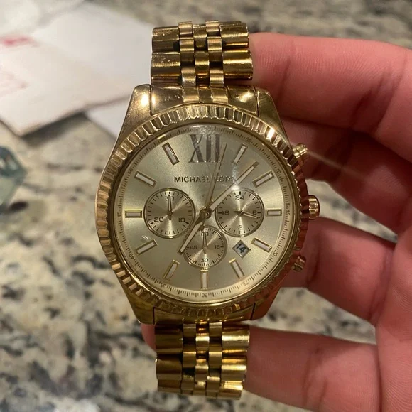 Michael kors Lexington Gold-Tone Watch